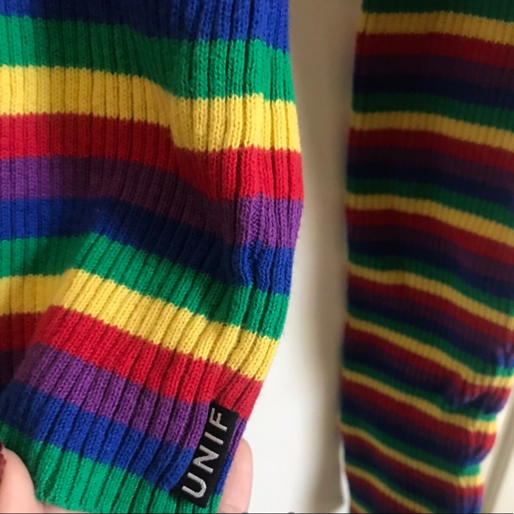 UNIF Bobo Rainbow Top 🌈 - Picture 3 of 4